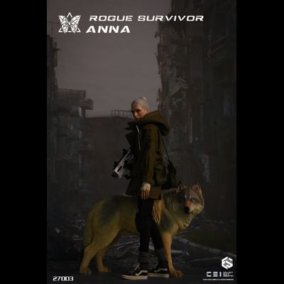 Бродяга Анна - Коллекционная ФИГУРКА 1/6 Rogue Survivor Anna (27003) - CBI x Easy&amp;Simple