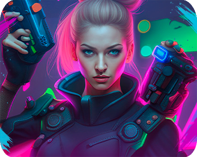 Женский лазертаг