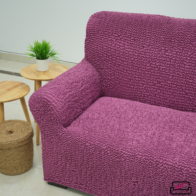 Чехол на 4хм диван Микрофибра Малберри. Защита мягкой мебели от животных.