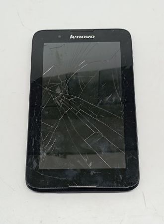 Неисправный планшетный ПК Lenovo IdeaTab A5000 (не включается, разбит экран, сломана задняя крышка)