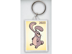 Брелоки акриловые год Кролика