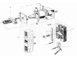 КПЕ-7, 250 А без вспомогательных контактов с катушкой 40V 4236501
