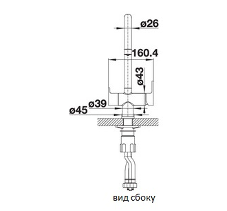 Смеситель Blanco TRIMA, 525820