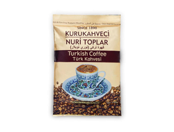 Турецкий Кофе  Kurukahveci Nuri Toplar 100 гр.