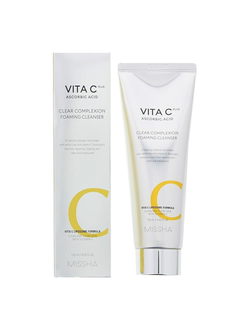 Очищающая пенка для лица с витамином С MISSHA VITA C PLUS CLEAR COMPLEXION FOAMING CLEANSER (120 мл)