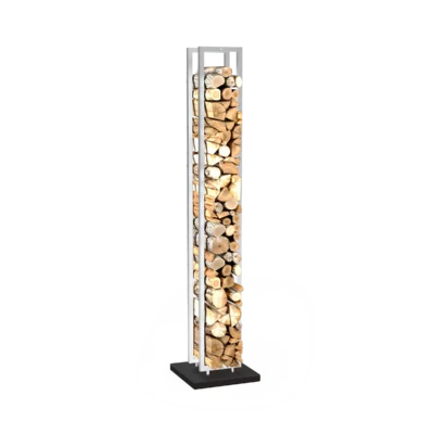 Дровник Stella большой (мет. бел./черн.)