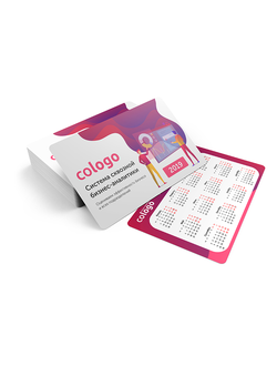 Карманный календарь 70 x 100 мм