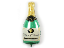 Воздушный шар Фольгированный  "Бутылка шампанского" 90 см.