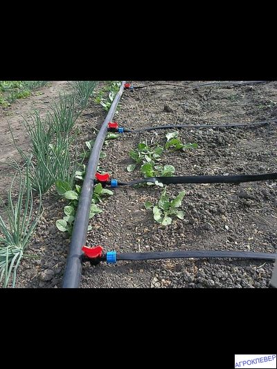 Кран стартовый для капельной ленты с поджимом (GH)