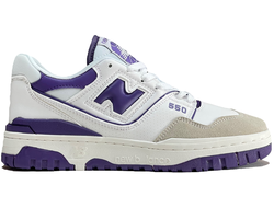 New Balance 550 White Prism Purple