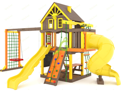 Детская площадка IgraGrad Шато с трубой (Домик) мод.2