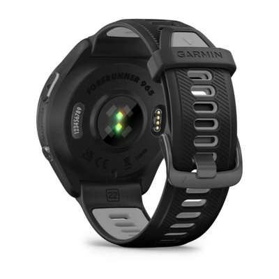 Garmin Forerunner 965 Carbon Gray Titanium Bezel with Blk Case and Blk/Powder Gray Band (010-02809-00 / 010-02809-10 / 010-02809-80)