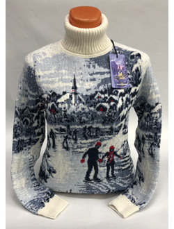 Свитер женский На катке