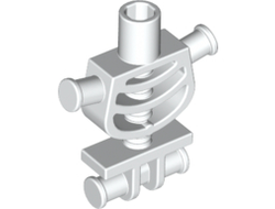 Torso Skeleton, Rounded Rib Cage and Thick Shoulder Pins, White (60115 / 4508143 / 6359891)