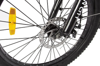 Электровелосипед GREEN CITY e-ALFA Fat 24/3, черный