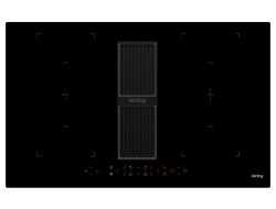 Индукционная варочная панель с интегрированной вытяжкой Korting HIBH 84980 NB