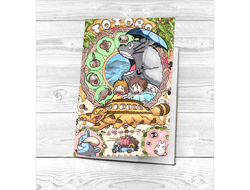 Обложки на паспорт Мой сосед Тоторо, Totoro