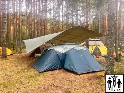 Навес теневой 8х8 м