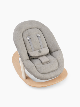 Детский шезлонг Happy Baby Hammy grey&milky