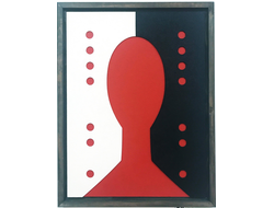 Таксис А.Г. Гульба 2017 г., орг., эмали 60Х45(в раме 66Х51) (1222 )