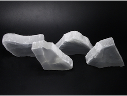 Селенит оптический полированный "телевизионный" в ассортименте, Канада (58-65 мм, 70-80 г) №27465