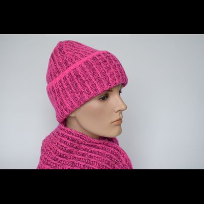 Шапка Vizio 1106 CRYO Италия ярко - розовая
