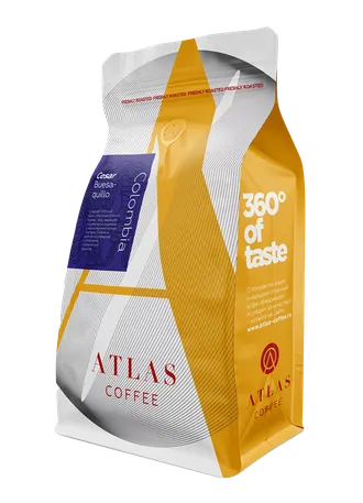 Кофе Colombia Cesar Buesaquillo Atlas Coffee, 200 гр