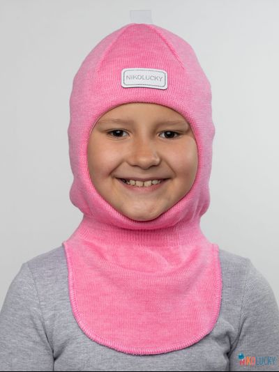Шапка-шлем "NK"   20101-01, цвет розовый р. 48-50