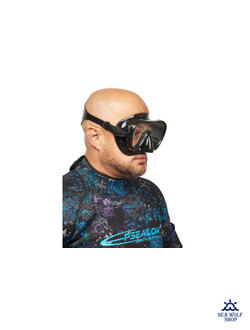 Маска для дайвинга Seac Sub Salina black, черная