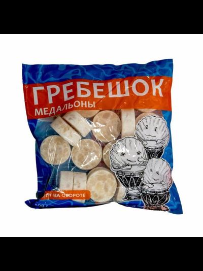 Гребешок МЕДАЛЬОНЫ 10/20 500гр