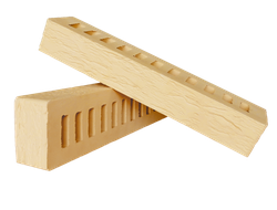 Кирпич желтый rock 0.75 нф ригельный Красная гвардия