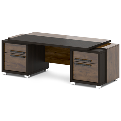 Дуб Линдберг темный и Tasso Nero