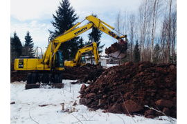 КОЛЕСНЫЙ ЭКСКАВАТОР KOMATSU PW170