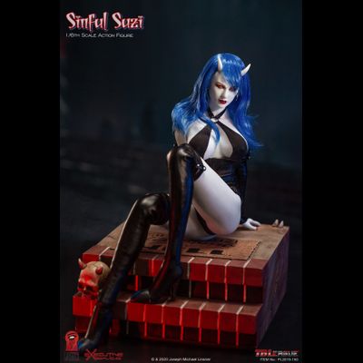 Коллекционная ФИГУРКА 1/6 scale Демоница Сьюзи - SIN BOLDLY  Sinful Suzi (PL2019-150) - TBLeague