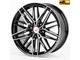 Комплект дисков R18 8,0J ET+40 5*114,3 Vossen 1217X-SB393 Черный с полированными лучами (81377)