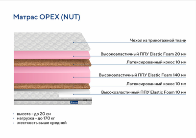 Матрас NUT (ОРЕХ)