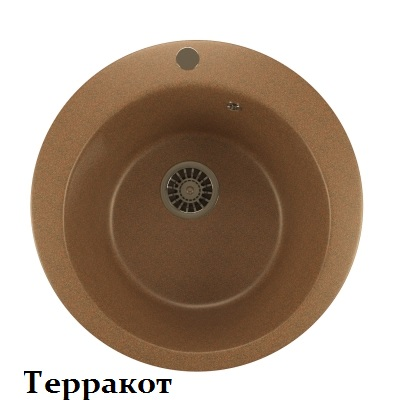 Мойка из мрамора Mixline ML-GM13 круглая