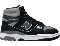 New Balance 650 Black Grey с мехом