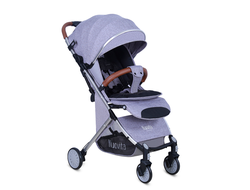 Коляска прогулочная Nuovita Giro Lux Grigio, Argento/Серый, Серебряный