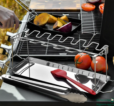 Подставка  для куриных ножек и крылышек для гриля Big Green Egg
