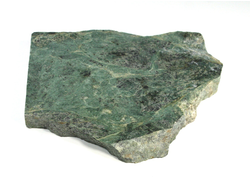 Лиственит, срез полированный с одной стороны, Россия (164*132*14 мм, 592 г) №24866