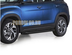 Пороги на Hyundai Creta (2021-...) Black Start