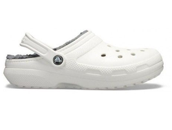 CROCS CLASSIC LINED CLOG УТЕПЛЕННЫЕ БЕЛЫЕ