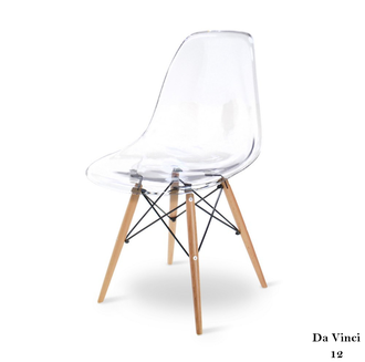 СТУЛ EAMES DSW ПРОЗРАЧНЫЙ