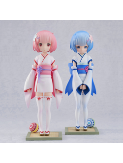 Набор из двух фигурок  1/7 Рем и Рам (Rem, Ram Osanabi no Omohide)