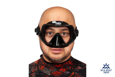 Маска для дайвинга Scuba Brothers GAMMA BLACK