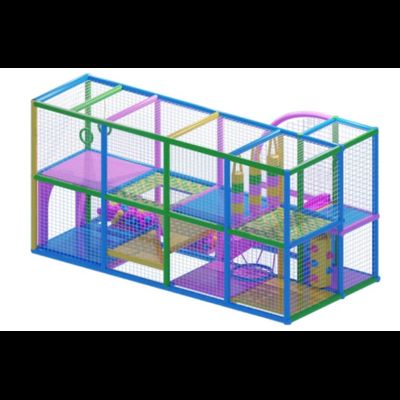 Детский игровой лабиринт «Лазурия» 4×1,95×2 м.