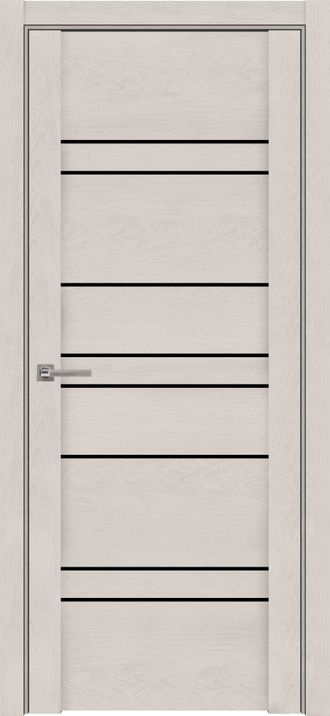 Межкомнатная дверь "UniLine 30032  Soft Touch" софт кремовый (стекло)