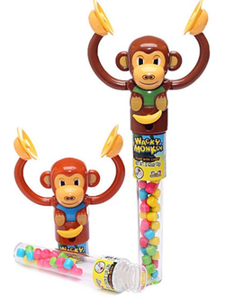 Кидсмания Wacky Monkey Леденцовая карамель 12 гр (12 шт)
