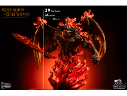 Балрог ("Властелин Колец", Lord of the Rings) - Коллекционная статуя 1/12 SCALE Abyss Demon Diorama (DYM202401C) - Hell Cat